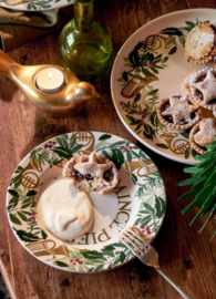 Emma Bridgewater - Bring In The Green - Mince Pies - 8 1/2 Inch Plate