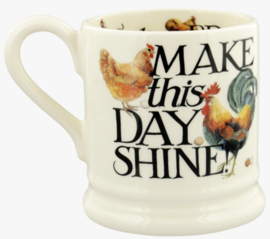 Emma Bridgewater Rise & Shine Eggs & Toast 1/2 Pint Mug