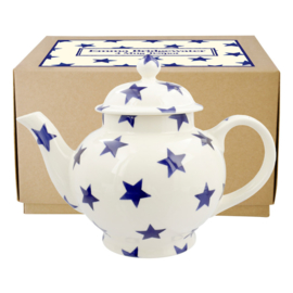 Emma Bridgewater Blue Star 4 Mug Teapot *b-keuze*