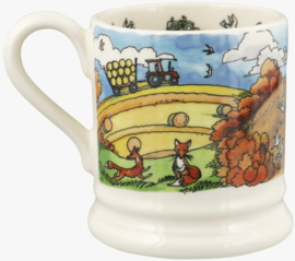 Emma Bridgewater The Good Life Baling & Ploughing - 1/2 Pint Mug