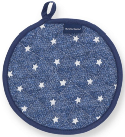 Bunzlau Trivet White Stars