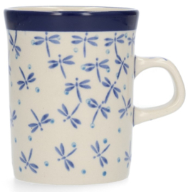 Bunzlau Straight Mug 250 ml - Damselfly