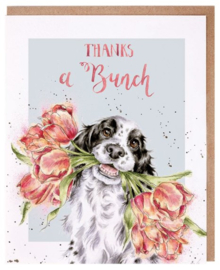 Wrendale Designs 'Thanks a Bunch' Thank You Card