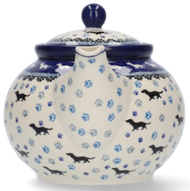 Bunzlau Teapot 1300 ml Dog -Limited Edition-