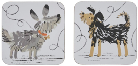 Ulster Weavers Coasters - Dog Days - set of 4-