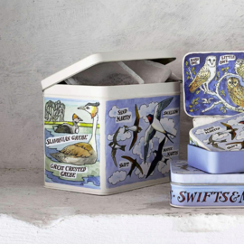 Emma Bridgewater Bird Families Large Rectangular Tin Caddy