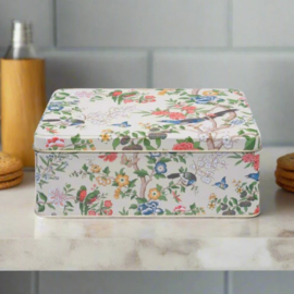 Sanderson - Chinoiserie Hall - Rectangular Tin