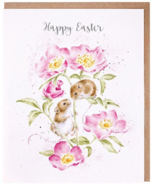 Wrendale Designs 'Happy Easter' Mouse Easter Card