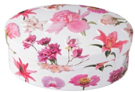 Gardiners of Scotland Vanilla Fudge Tin 120 gr -Pink Flowers-