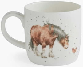 Wrendale Designs 'Side by Side' Horse Mug