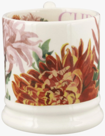 Emma Bridgewater Flowers - Chrysanthemum - 1/2 Pint Mug