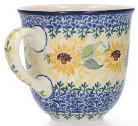 Bunzlau Tulip Mug 330 ml - Sunflowers - Van Gogh Collection