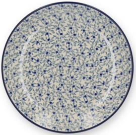 Bunzlau Plate Ø 26,5 cm Blue Olive
