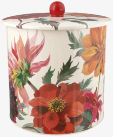 Emma Bridgewater Flowers Dahlias Biscuit Barrel