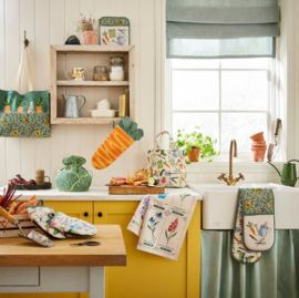 Ulster Weavers Cotton Tea Towel - Time to Grow - Flowers