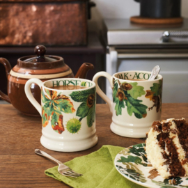 Emma Bridgewater Trees & Leaves - Oak & Acorn 1/2 Pint Mug