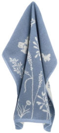 Bunzlau Kitchen Towel Wild Flowers Grey-Blue