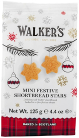 Walkers Mini Shortbread - Festive Stars - zakje 125g