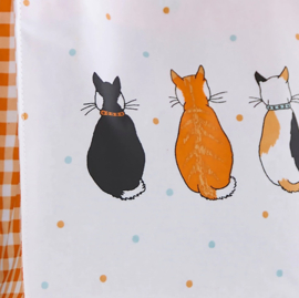 Ulster Weavers Small PVC Shopper Bag - Cats In Waiting 2026