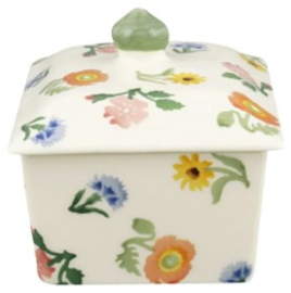 Emma Bridgewater Poppies & Pinks - Small Butter Dish