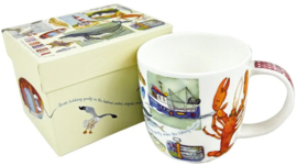 Emma Ball Mug with Gift Box - Coastal Pieces -mok met rond oor-