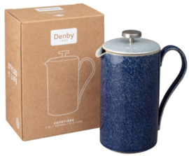 Denby Studio Blue Cobalt Brew Cafetiere (Boxed)