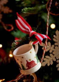 Emma Bridgewater - Christmas Cabin - Tiny Mug- Boxed