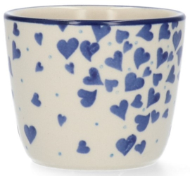 Bunzlau Mug Tumbler 220 ml - Hearts -Limited Edition-