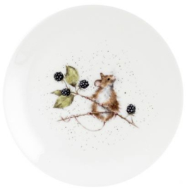 Wrendale Designs Lunch Plate Mouse 'Brambles'