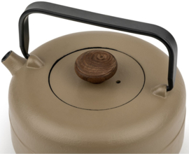 Bredemeijer Gietijzeren Theepot Henan -0,75 liter- Beige