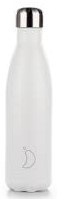 Chilly's Drink Bottle 500 ml Matt White -RVS dop-