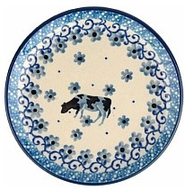 Bunzlau Petit Four / Cake Dish Ø 12,3 cm Cow -Limited Edition-