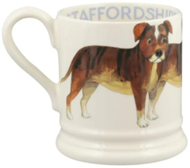 Emma Bridgewater Dogs - Staffordshire Bull Terrier - 1/2 Pint Mug