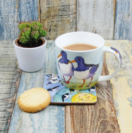 Emma Ball Mug with Gift Box - Oystercatcher -mok met rond oor-