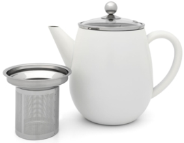 Bredemeijer Duet Eva 1,1 liter -Wit- inclusief theefilter-