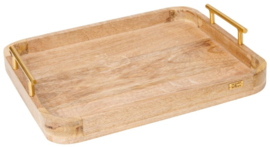 Return to Sender Tray with Brass Handles - small