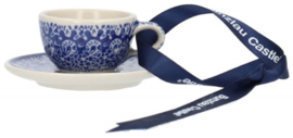 Bunzlau Hanger Cup & Saucer Lace