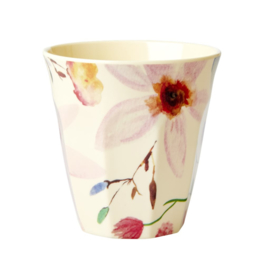 Rice Medium Melamine Cup - Selmas Flower Print
