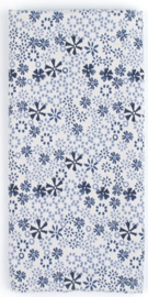 Bunzlau Table Runner Indigo Lace 45 x 140 cm