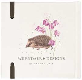 Wrendale Designs Notebook 'The Wild Patch' Hedgehog