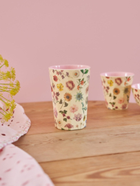 Rice Melamine Cup - Floras Dream Print - 400 ml