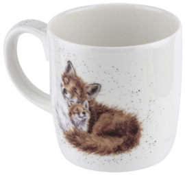 Wrendale Designs Large 'Mum' Mug -Foxes-