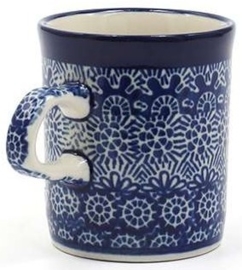 Bunzlau Straight Mug 160 ml Lace