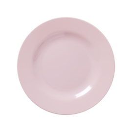 Rice Melamine Side Plate in Soft Pink