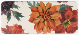 Emma Bridgewater Flowers Dahlias Long Rectangular Tin -langwerpig-
