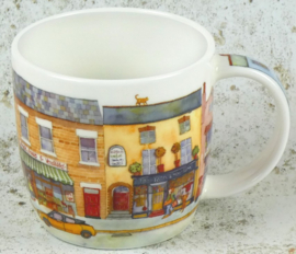 Emma Ball Mug with Gift Box - Market Street -mok met rond oor-