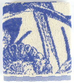 Bunzlau Kitchen Towel Delfs Blue Bird Royal Blue