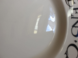 Emma Bridgewater Black Toast - Veggies  -10 1/2 Inch Plate *b-keuze*