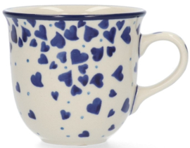 Bunzlau Tulip Mug 200 ml Hearts -Limited Edition-