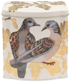 Emma Bridgewater Two Turtle Doves Tin Tea Caddy